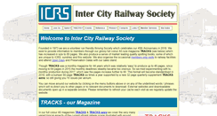 Desktop Screenshot of intercityrailwaysociety.org